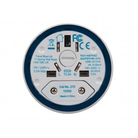 Адаптер с 2-мя USB-портами Twist & Slide