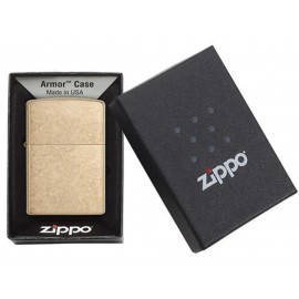 Зажигалка ZIPPO Armor™с покрытием Tumbled Brass