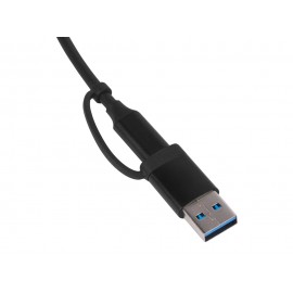 USB-хаб «Link» с коннектором 2-в-1 USB-C и USB-A, 2.0/3.0