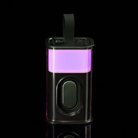 Bluetooth-колонка с подсветкой Groove, серая
